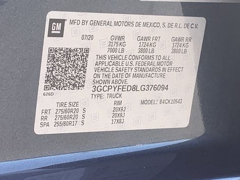 Used 2020 Chevrolet Silverado 1500 LT Trail Boss image 43