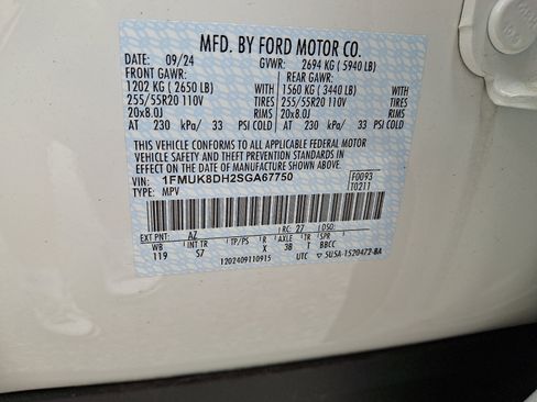 New 2025 Ford Explorer Active w/ Active Comfort Package image 19