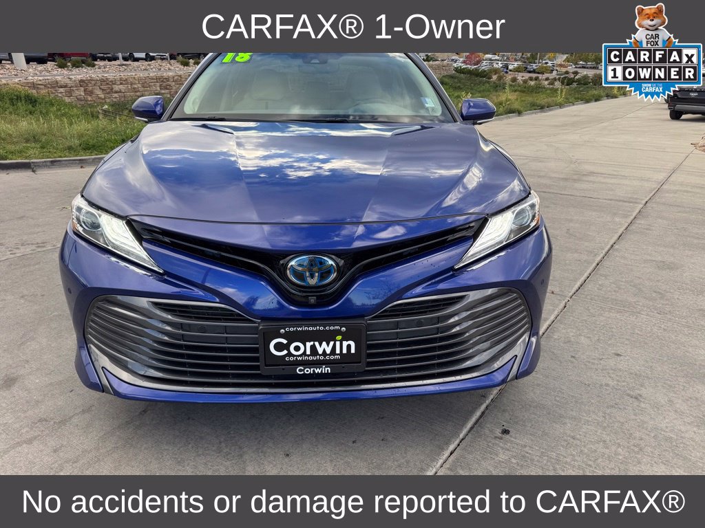 Used 2018 Toyota Camry XLE w/ Audio Package FWD image 2