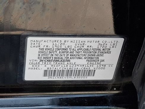 Used 2021 Nissan Versa SV FWD image 26