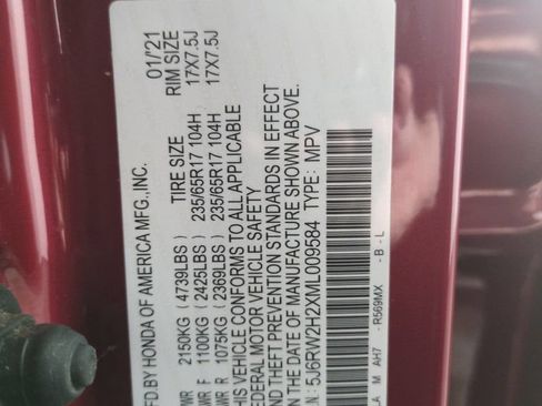 Used 2021 Honda CR-V LX image 30