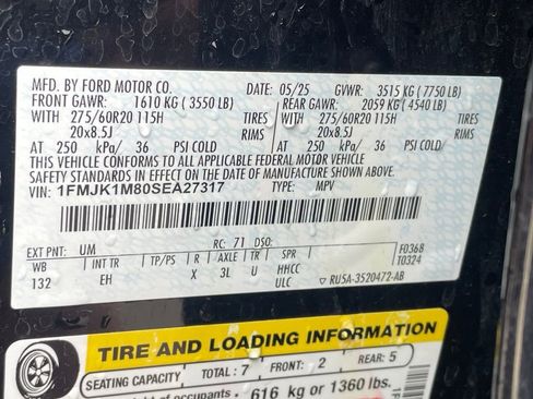 Used 2025 Ford Expedition Max Platinum AWD/4WD image 33