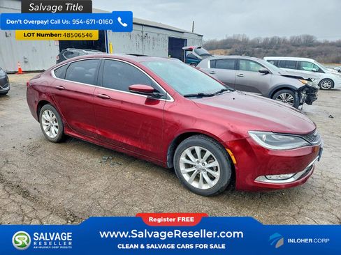 Used 2015 Chrysler 200 C w/ Navigation & Sound Group I FWD image 5