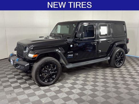 Used 2023 Jeep Wrangler Sahara w/ Cold Weather Group image 1