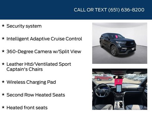 Used 2021 Ford Explorer ST w/ Equipment Group 401A AWD/4WD image 30