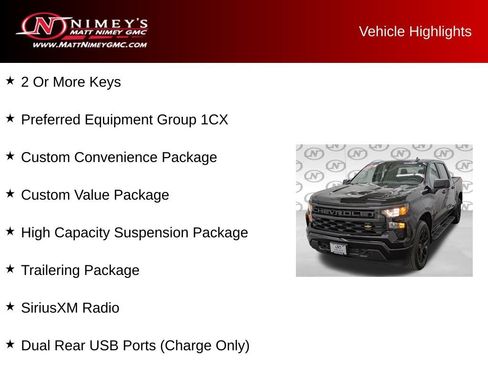 Used 2024 Chevrolet Silverado 1500 Custom AWD/4WD image 10