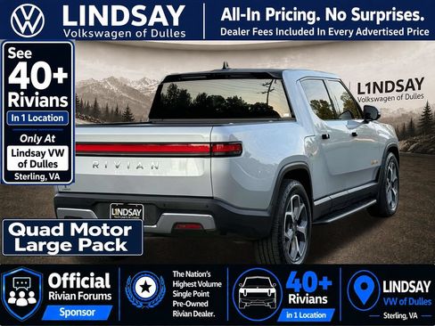 Used 2022 Rivian R1T Adventure AWD/4WD image 9