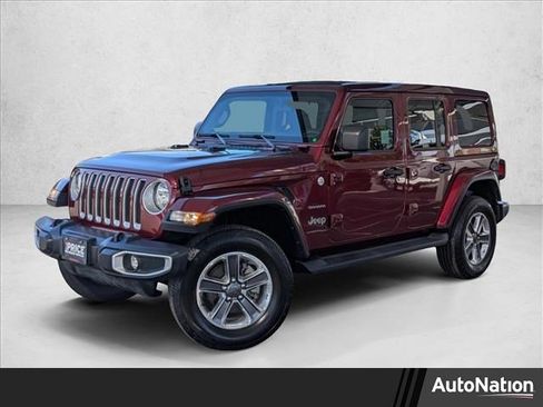 Used 2021 Jeep Wrangler Unlimited Sahara image 1