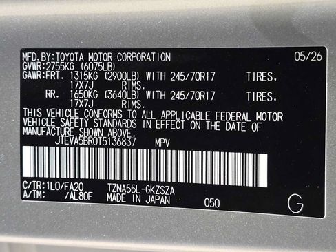 Certified 2026 Toyota 4Runner SR5 AWD/4WD image 31
