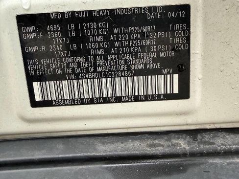 Used 2012 Subaru Outback 3.6R Limited image 13