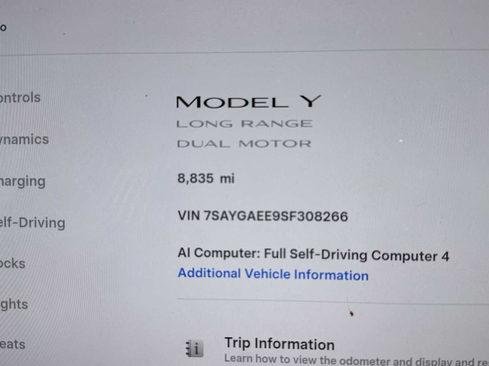 Used 2025 Tesla Model Y Long Range AWD/4WD image 10