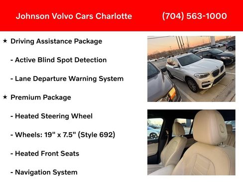 Used 2019 BMW X3 xDrive30i w/ Premium Package image 6