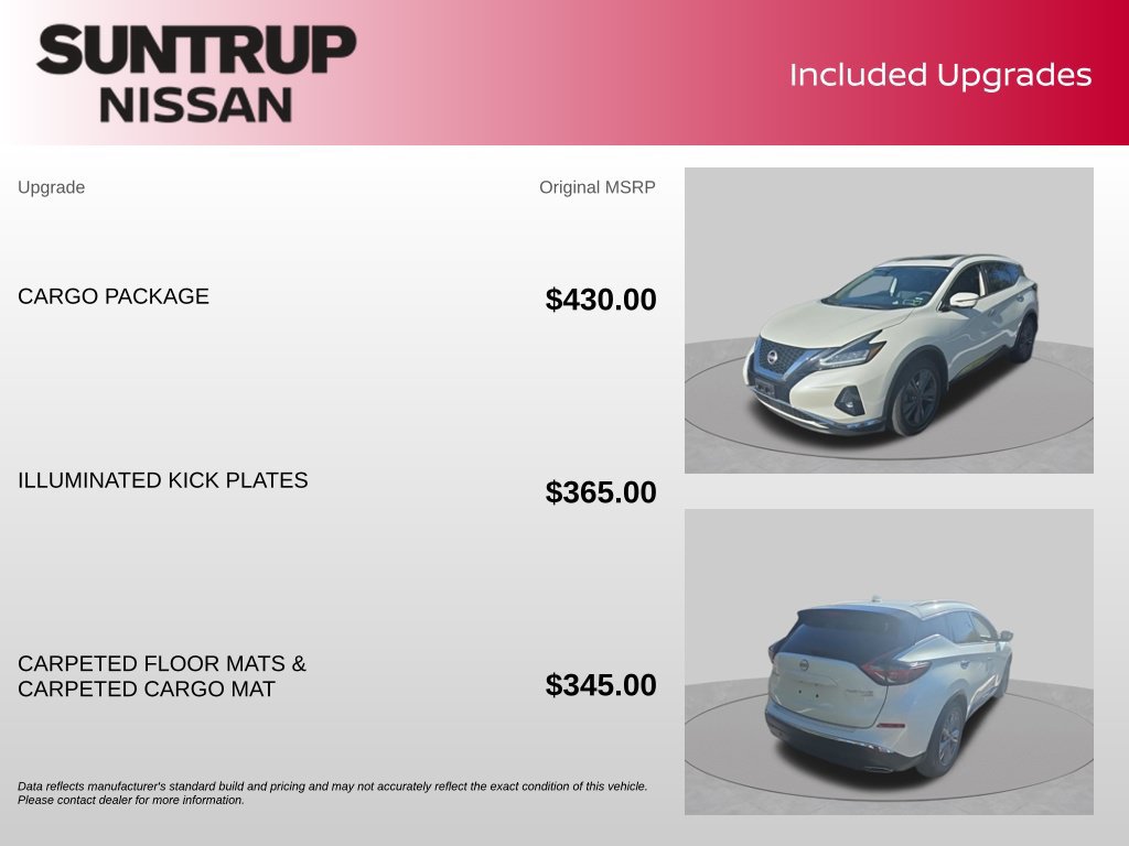 Certified 2023 Nissan Murano Platinum w/ Cargo Package AWD/4WD image 2