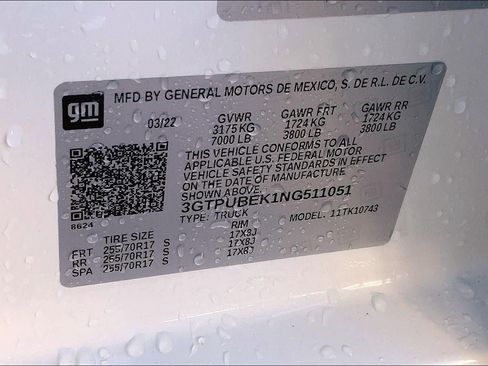 Used 2022 GMC Sierra 1500 SLE image 32