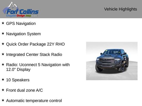 Used 2026 RAM 1500 RHO AWD/4WD image 4