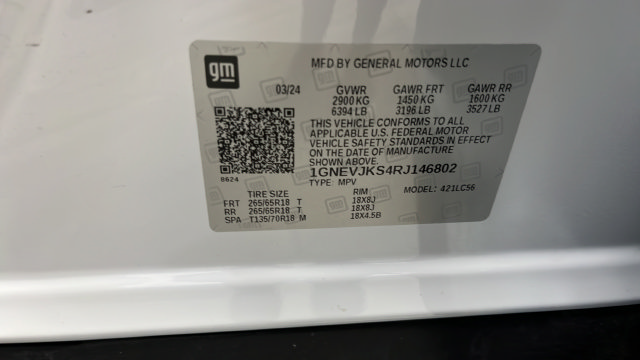 Used 2024 Chevrolet Traverse Z71 AWD/4WD image 29
