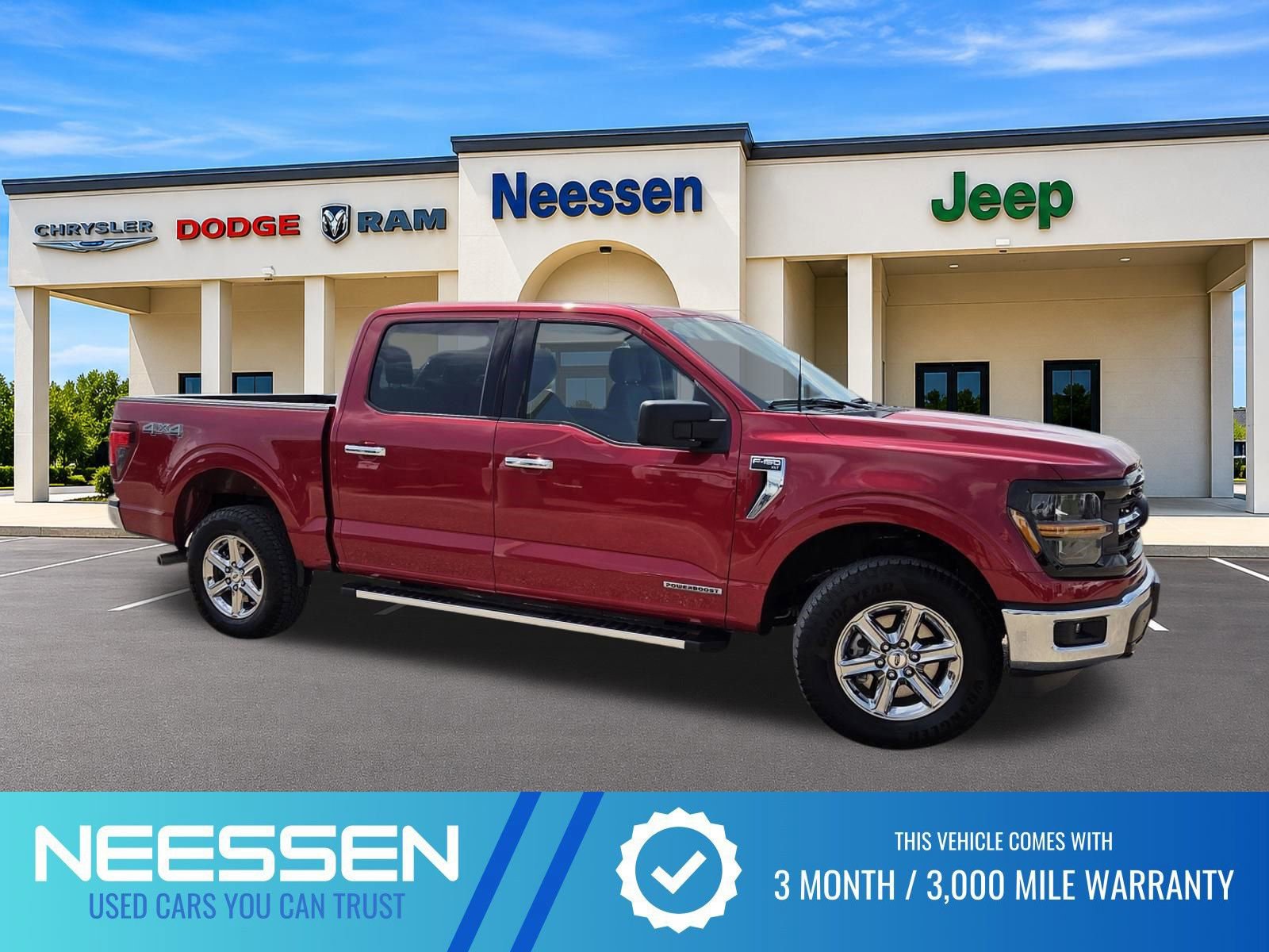 Used 2025 Ford F150 XLT w/ Equipment Group 301A Standard AWD/4WD image 1