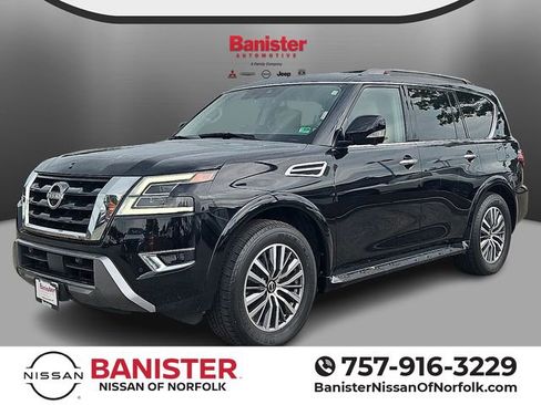 Certified 2023 Nissan Armada SL w/ Cargo Package RWD image 1