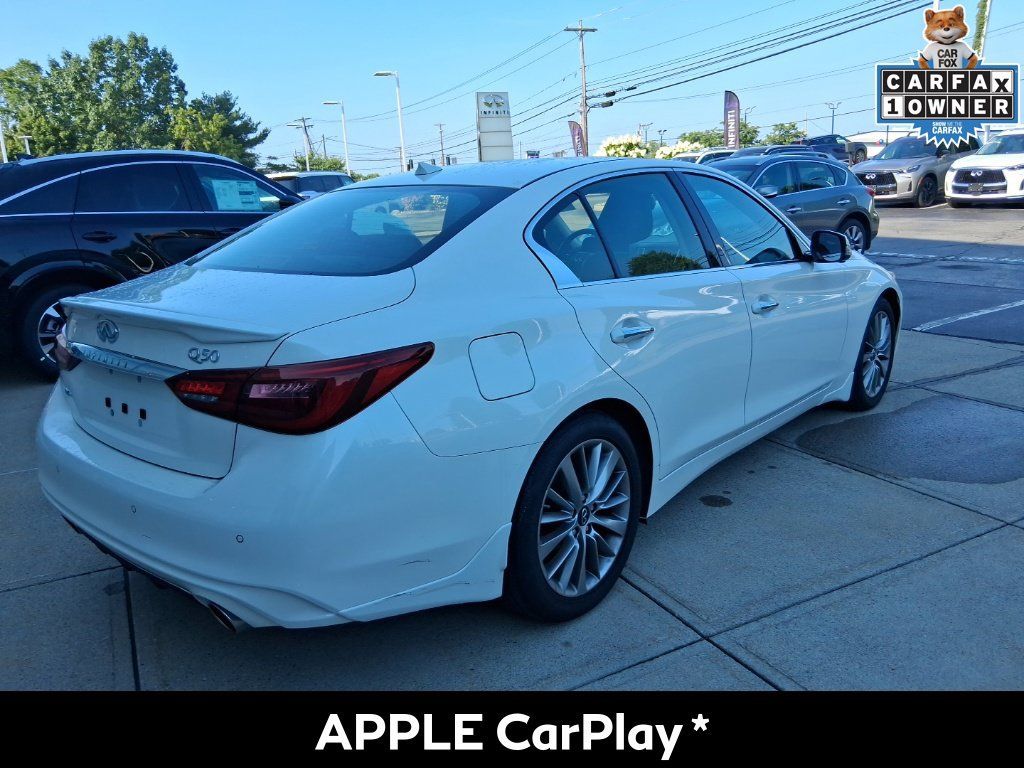 Certified 2023 INFINITI Q50 Luxe w/ Cargo Package AWD/4WD image 3