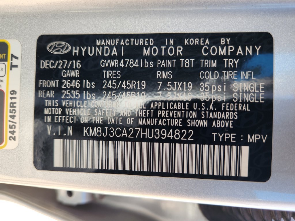 Used 2017 Hyundai Tucson Limited AWD/4WD image 32