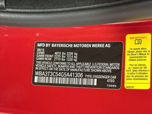 Used 2016 BMW 435i Convertible RWD image 35