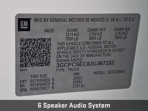Used 2018 Chevrolet Silverado 1500 LTZ w/ Sport Package RWD image 26