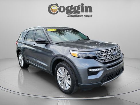 Used 2023 Ford Explorer Limited w/ Limited Technology Package RWD image 4