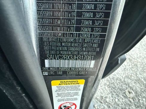 Used 2018 Land Rover Range Rover Evoque Landmark Edition image 35