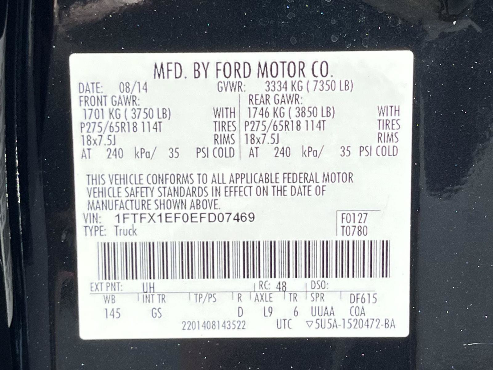 Used 2014 Ford F150 XLT w/ Equipment Group 302A Luxury AWD/4WD image 34