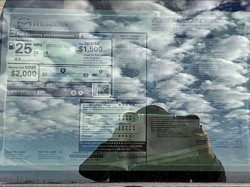 New 2026 MAZDA CX-90 3.3 Turbo w/ Premium Sport Pkg AWD/4WD image 14