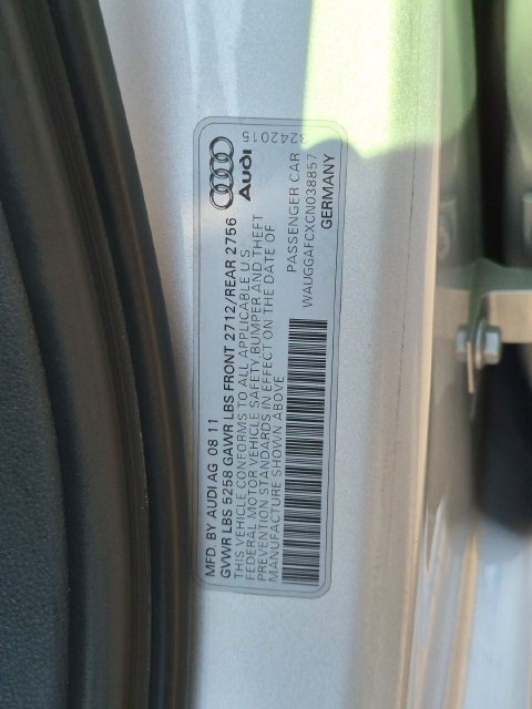 Used 2012 Audi A6 3.0T Premium Plus w/ Premium Plus Pkg AWD/4WD image 35