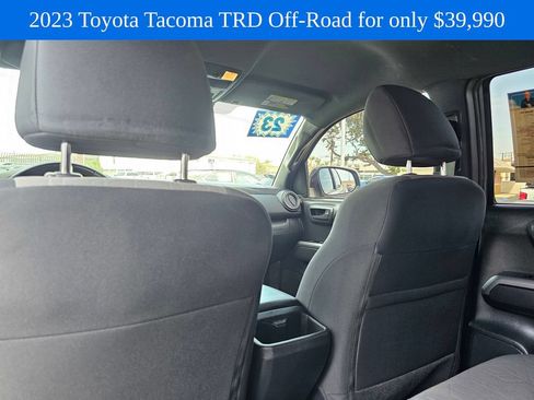 Used 2023 Toyota Tacoma TRD Off-Road w/ Black Out Package (TMS) AWD/4WD image 19