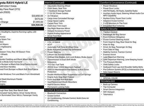 Used 2025 Toyota RAV4 LE image 5