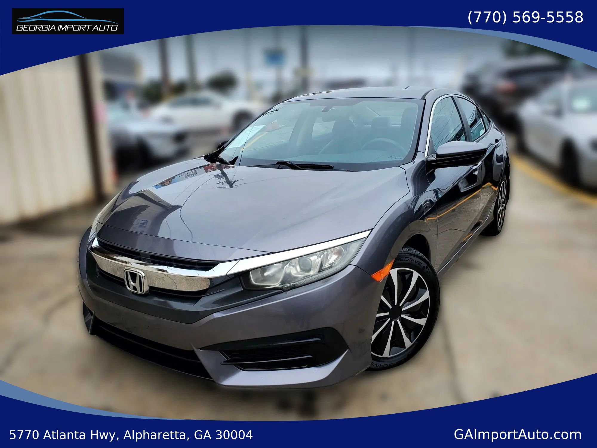 Used 2016 Honda Civic LX image 1