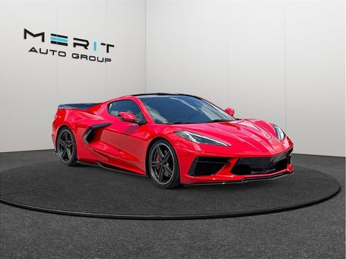 Used 2020 Chevrolet Corvette Stingray Preferred Cpe w/ 2LT Preferred Equipment Group RWD image 1
