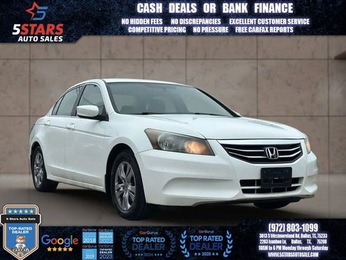 Used 2012 Honda Accord SE image 1