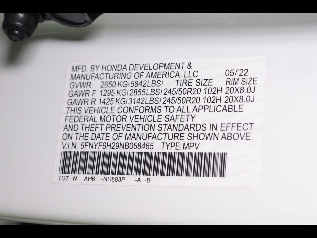 Used 2022 Honda Pilot Special Edition image 32