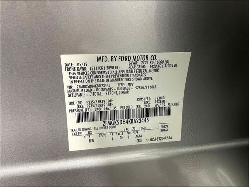 Used 2019 Ford Flex Limited FWD image 19
