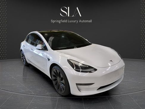 Used 2021 Tesla Model 3 Performance AWD/4WD image 1