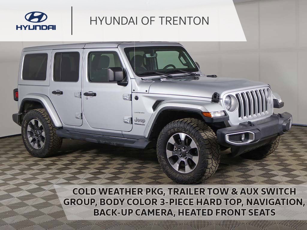 Used 2023 Jeep Wrangler Unlimited Sahara w/ Cold Weather Group AWD/4WD image 1