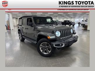 Used 2020 Jeep Wrangler Unlimited Sahara w/ LED Lighting Group video 1