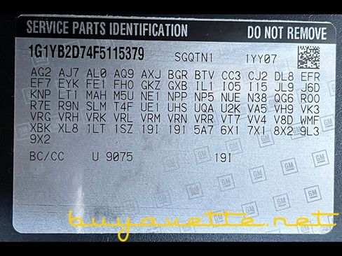 Used 2015 Chevrolet Corvette Stingray Coupe image 29