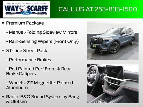 New 2026 Ford Explorer ST-Line w/ ST-Line Street Pack image 12