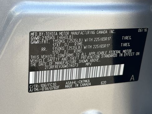 Used 2016 Toyota RAV4 XLE image 30