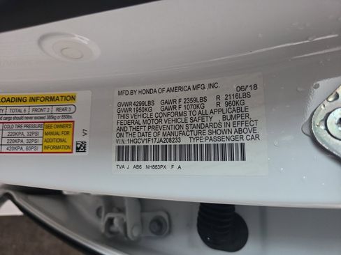 Used 2018 Honda Accord LX image 25