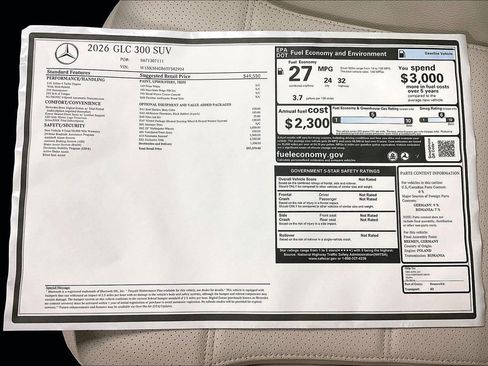 New 2026 Mercedes-Benz GLC 300 image 19
