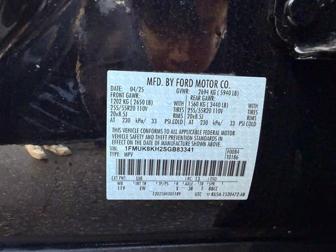 Used 2025 Ford Explorer ST-Line AWD/4WD image 36