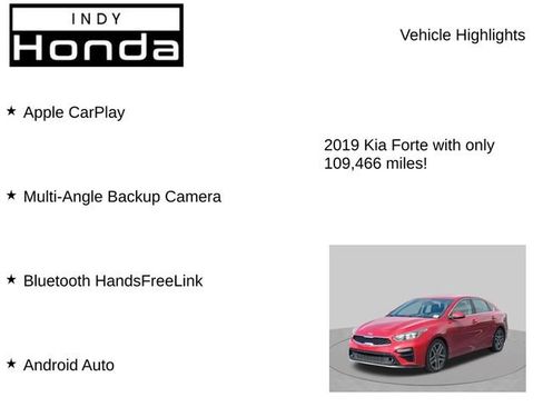 Used 2019 Kia Forte EX FWD image 7