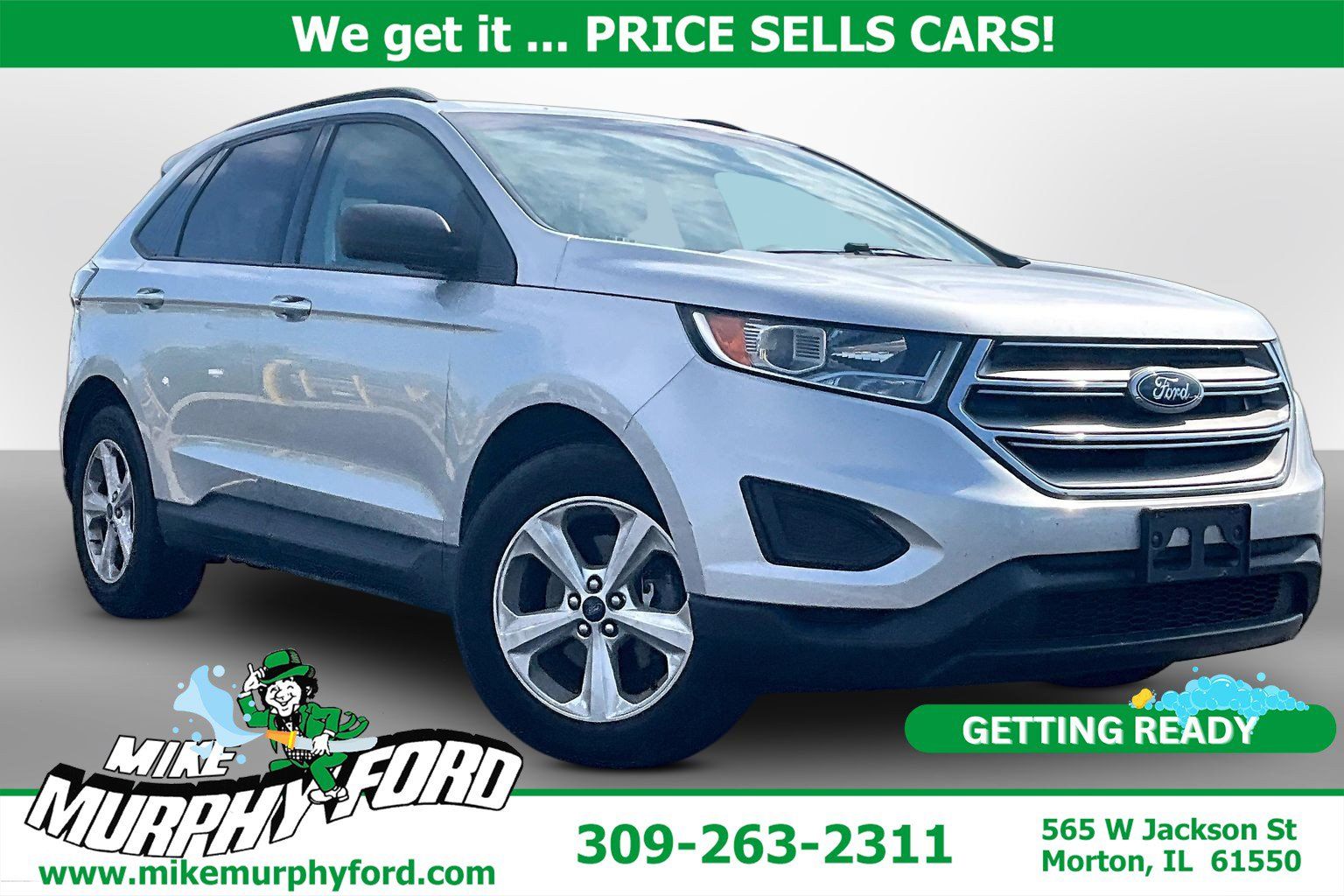 Used 2017 Ford Edge SE w/ Cargo Accessory Package FWD image 1