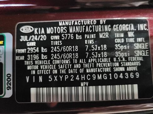 Used 2021 Kia Telluride LX FWD image 33